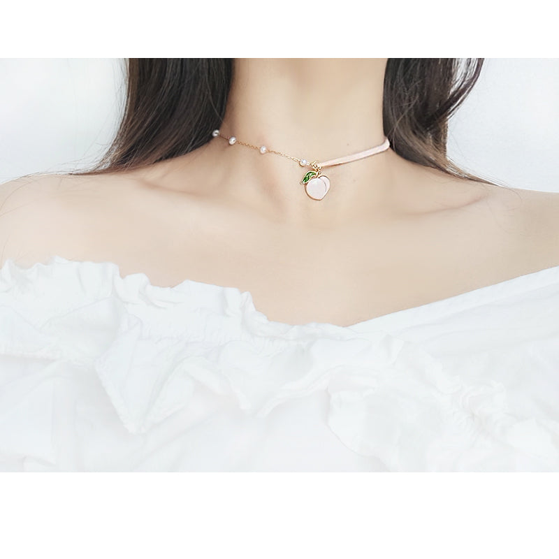 Peach Necklace PL51254