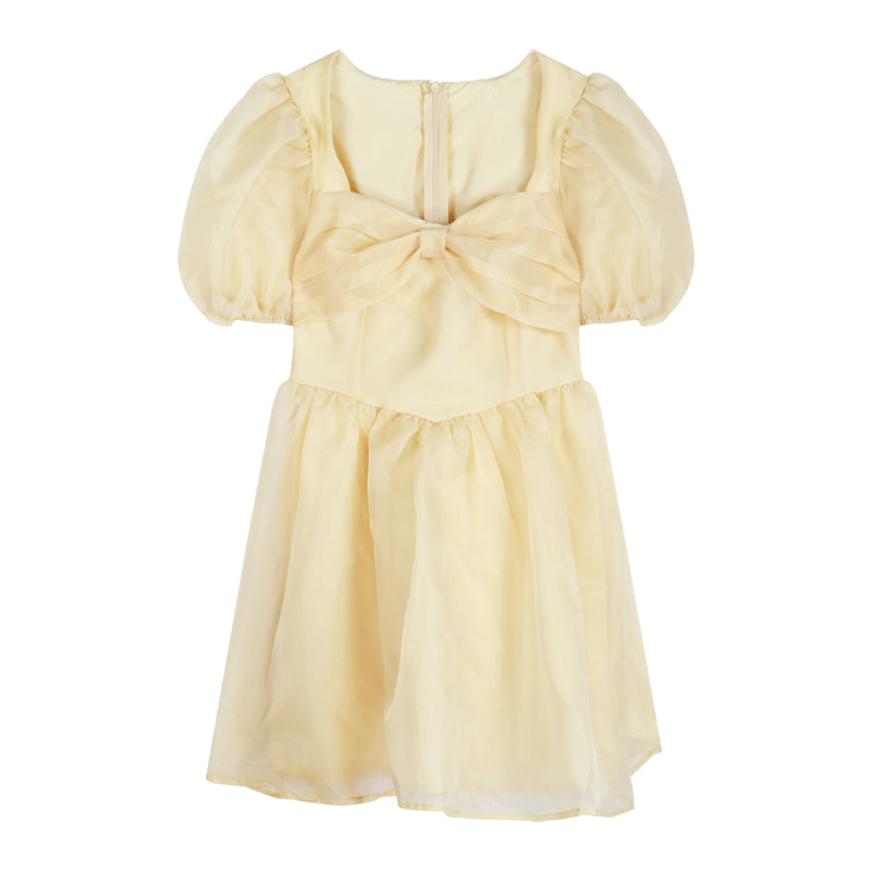 Yellow Bow Dress  PL52668