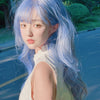 Harajuku Light Blue Long Wig PL51483