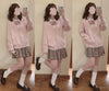 Cute star button knitted sweater  PL52396