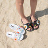 Sun flower flat non-slip slippers PL20758