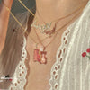 Angel bear necklace PL51814