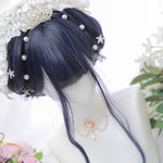 Starry blue wig PL50170