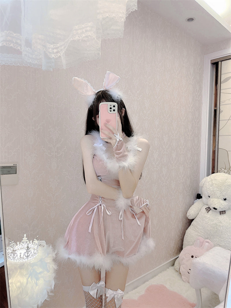 Pink Bunny Girl Suit PL52140