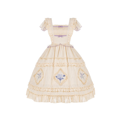 lolita embroidered dress PL52519