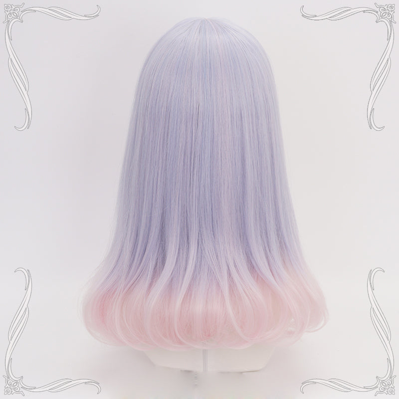 Literary retro gradient long hair PL10224