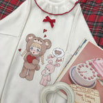 Cute bear top PL50893