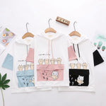 Harajuku cartoon T-shirt PL50354