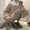 Pastelloves handmade knit sweater PL21121