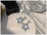 Cute five-pointed star earrings PL50756