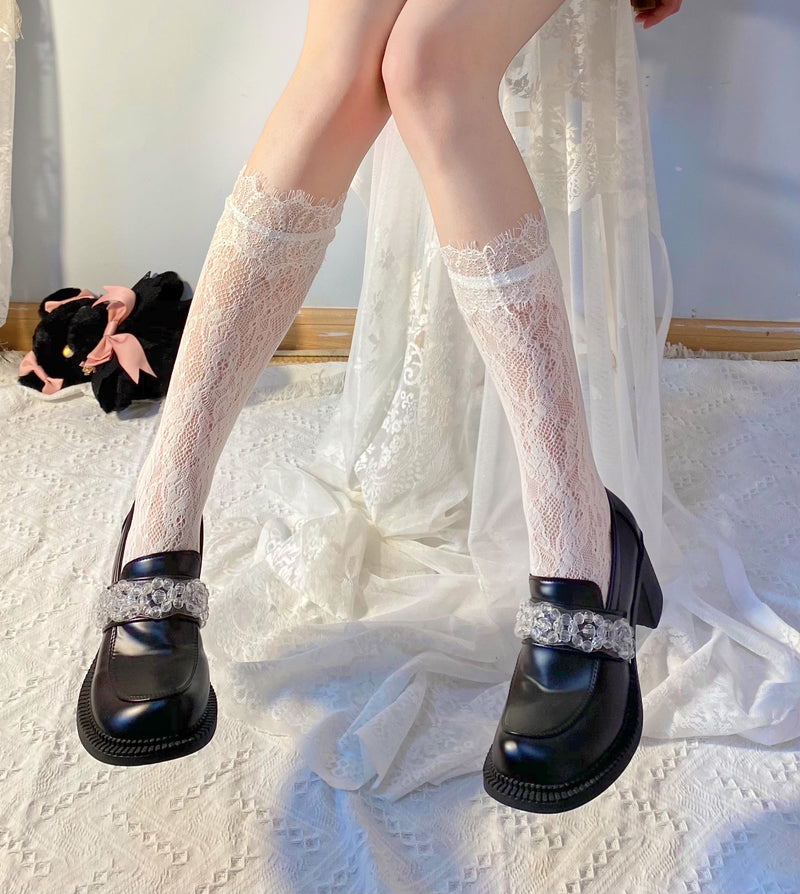 Lolita bow leg socks PL52018