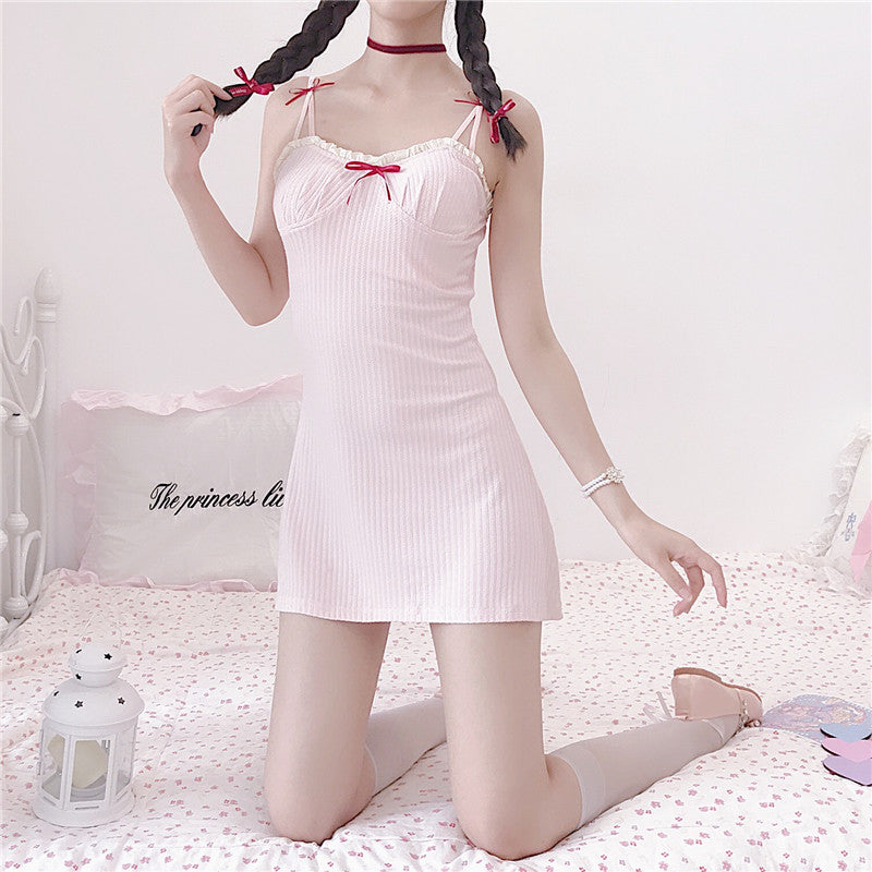 Chic suspender dress PL50516