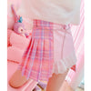 Cute pink pleated skirt PL50782