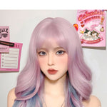 lolita blue powder wig PL52202