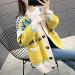 Autumn sweater coat PL20828