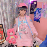 Pink Cartoon Hoodie  PL52716