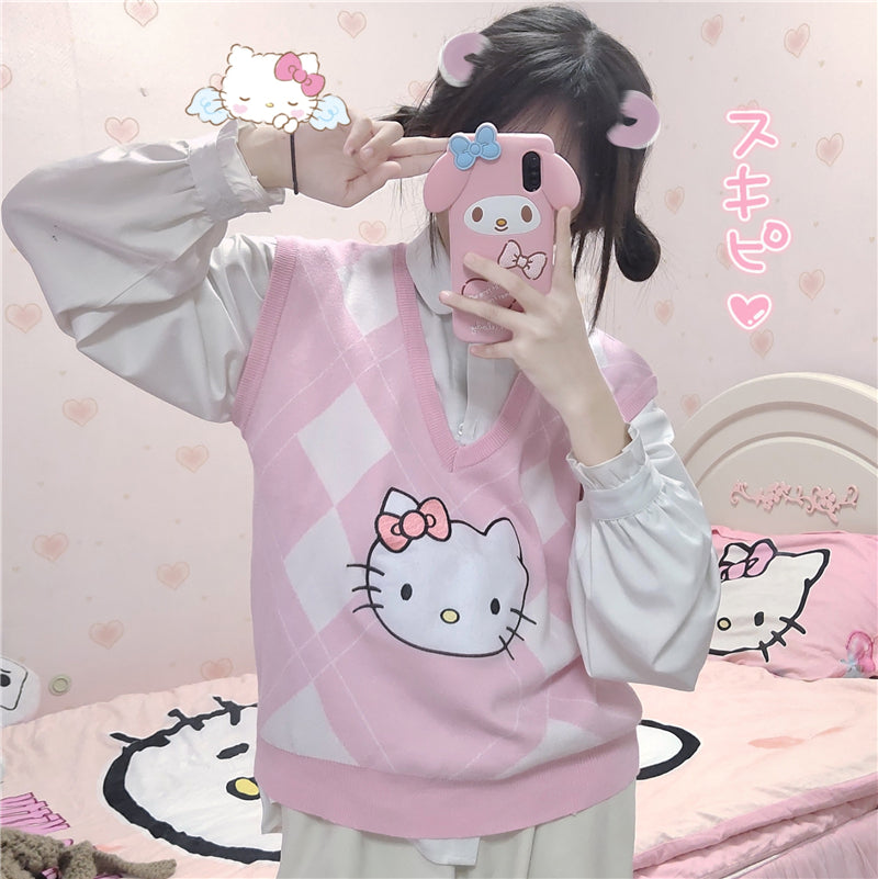 Cute Knitted Sweater PL50784