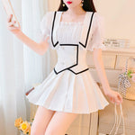 Fresh pleated dress PL51525