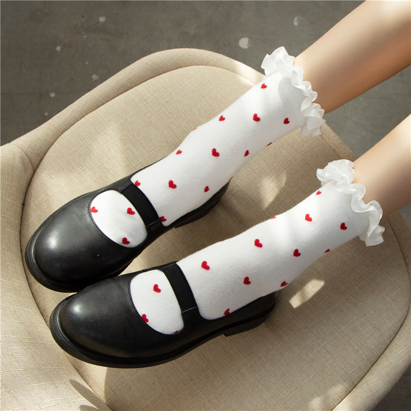 Cute lace socks PL50498