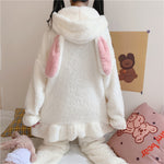 Cute Rabbit Ear Pajamas Two-Piece Set  PL52804