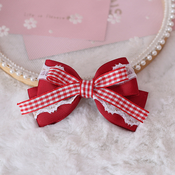 Lolita strawberry hair clip (one) PL21185