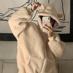 Cute bear hooded sweater  PL50832