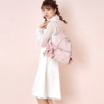 Cute bow backpack PL51387