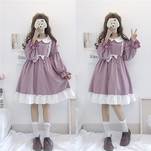 Cute long sleeve dress  PL50905