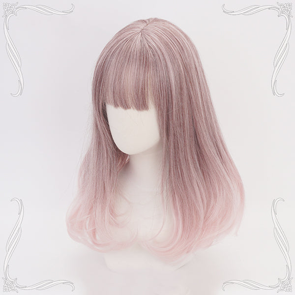 Fantasy pink gradient long hair PL10228