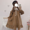 Lolita Khaki Dress  PL52615