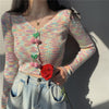 Cherry Knit Cardigan PL52183