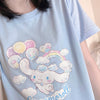 cute cartoon print short sleeve  PL52235