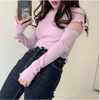 Purple Crew Neck Top  PL52679