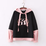 Cute cartoon print hoodie PL52663