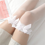 Bow lace knee socks PL20574