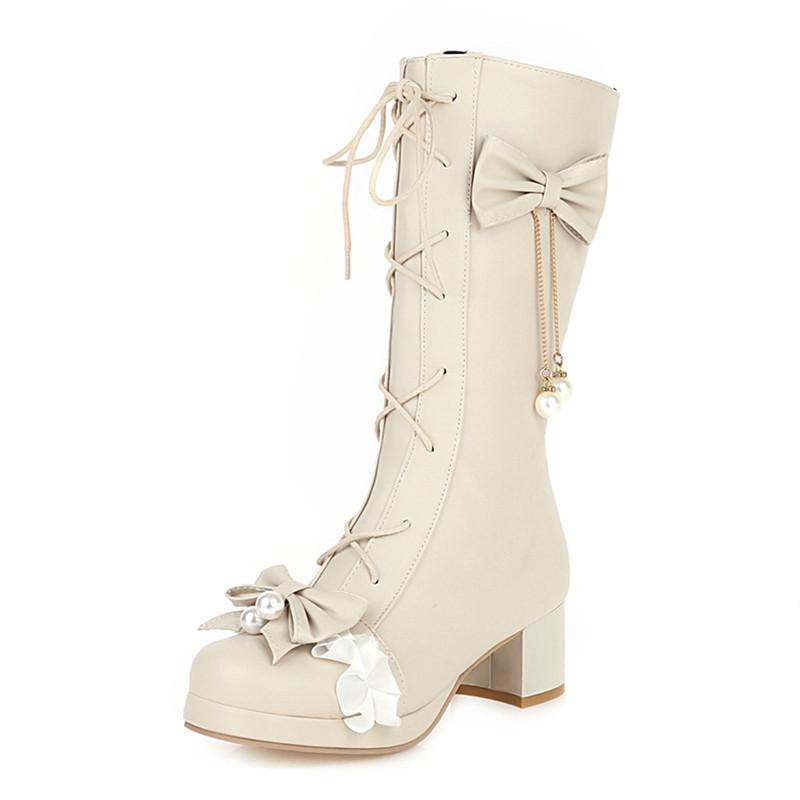 LOLITA bow boots PL51103