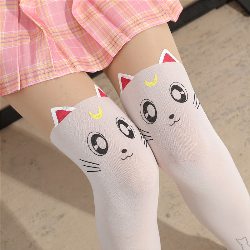 Lolita stitching socks PL20572