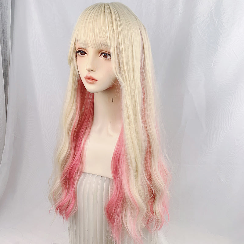 Lolita Gradient Color Long Curly Wig PL51871