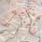 Cute alphabet socks PL52170