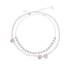 Pink Love Diamond Necklace PL51805