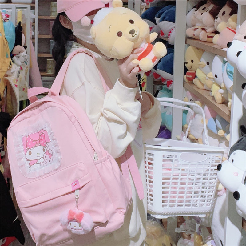 Pink Cartoon Backpack  PL21150