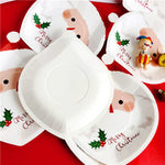 Santa Dessert Paper Plate PL007