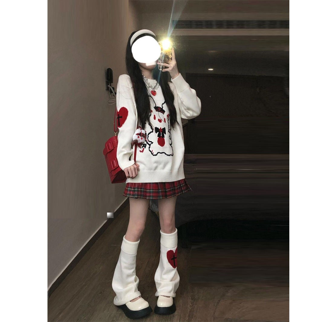 cute cartoon sweater  PL20905