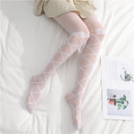 Harajuku Style Lolita White Stockings PL10098