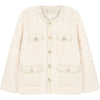 Off-White Plush Coat  PL52652