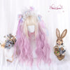 Lolita gradient color long curly wig PL51885