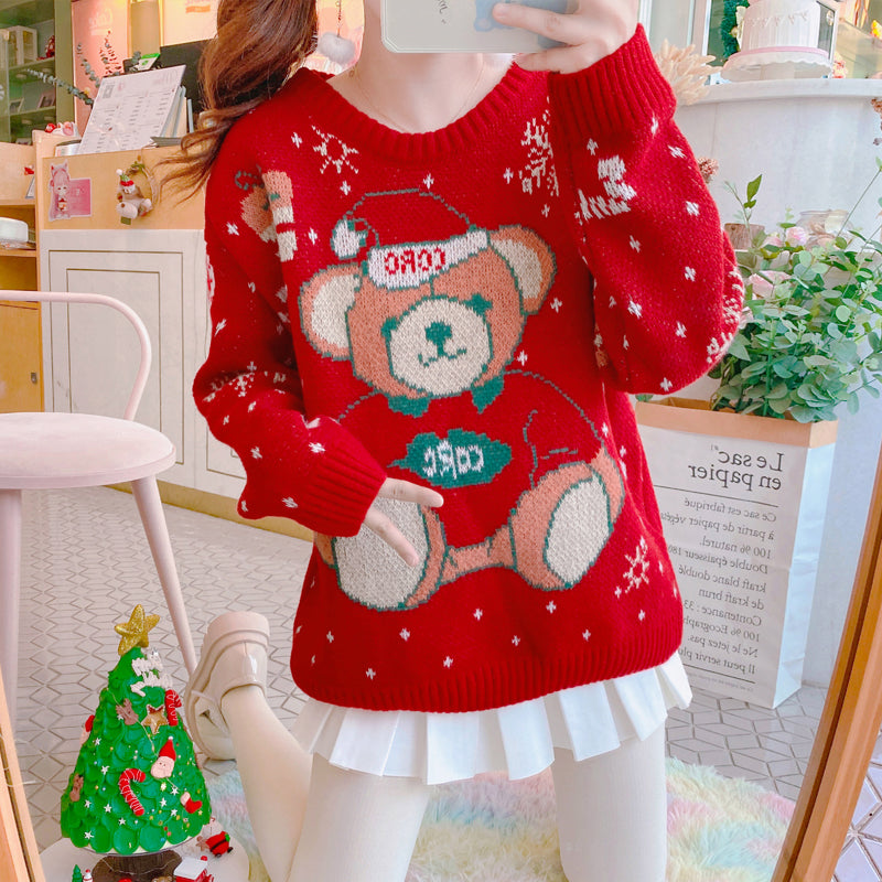 christmas cartoon sweater PL52511