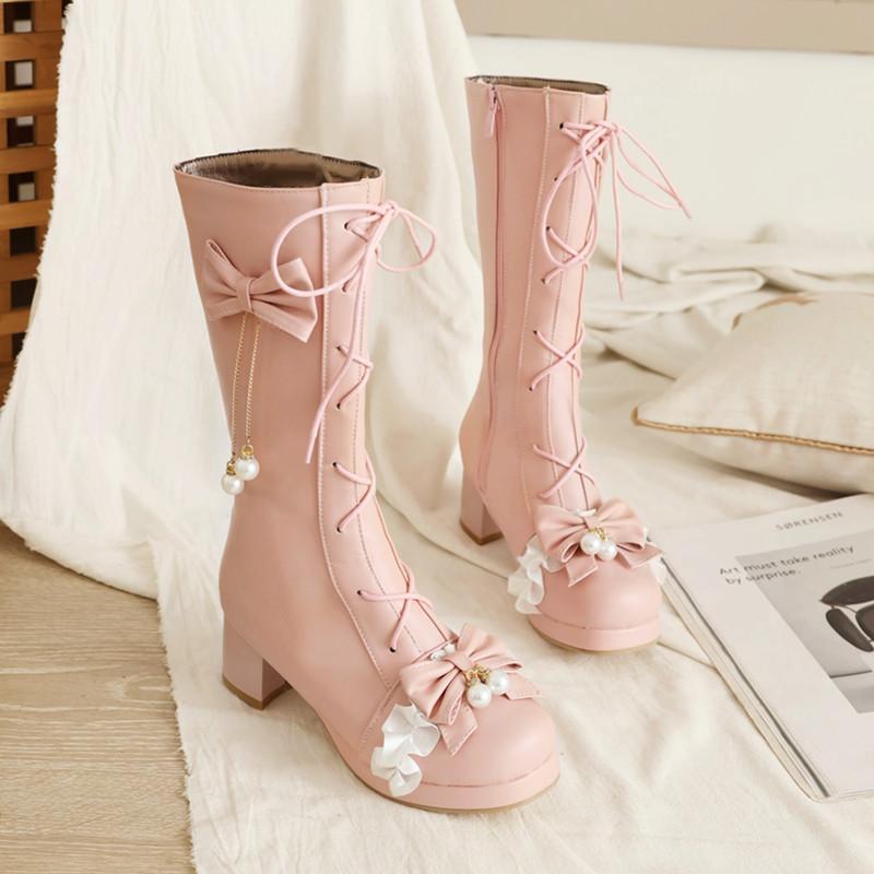 LOLITA bow boots PL51103