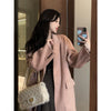 pink long coat  PL52651