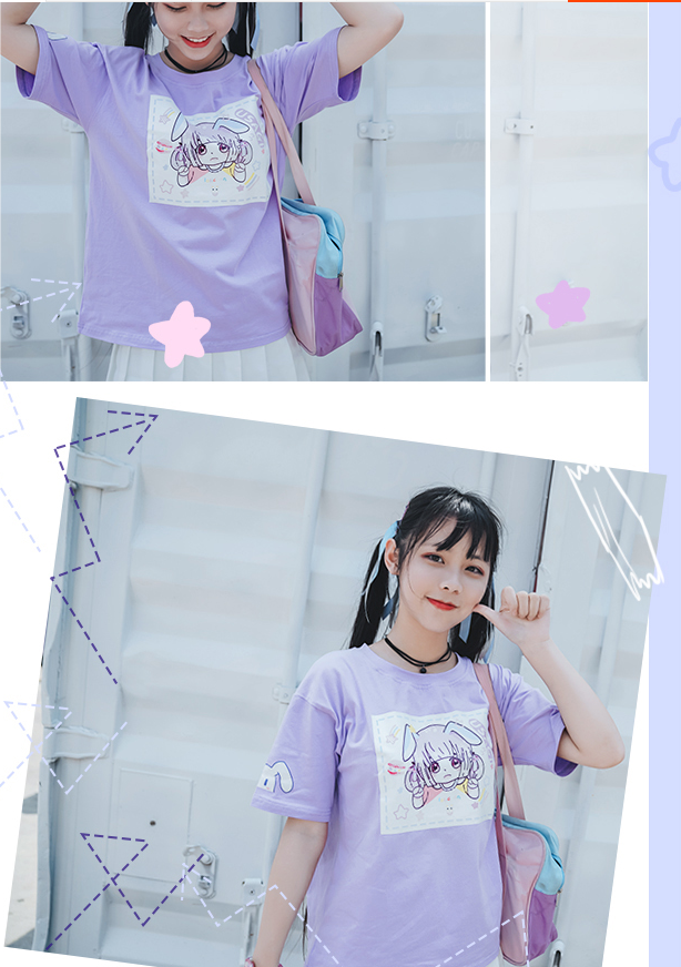 Fantasy Girl Series T-Shirt +Skirt PL10175